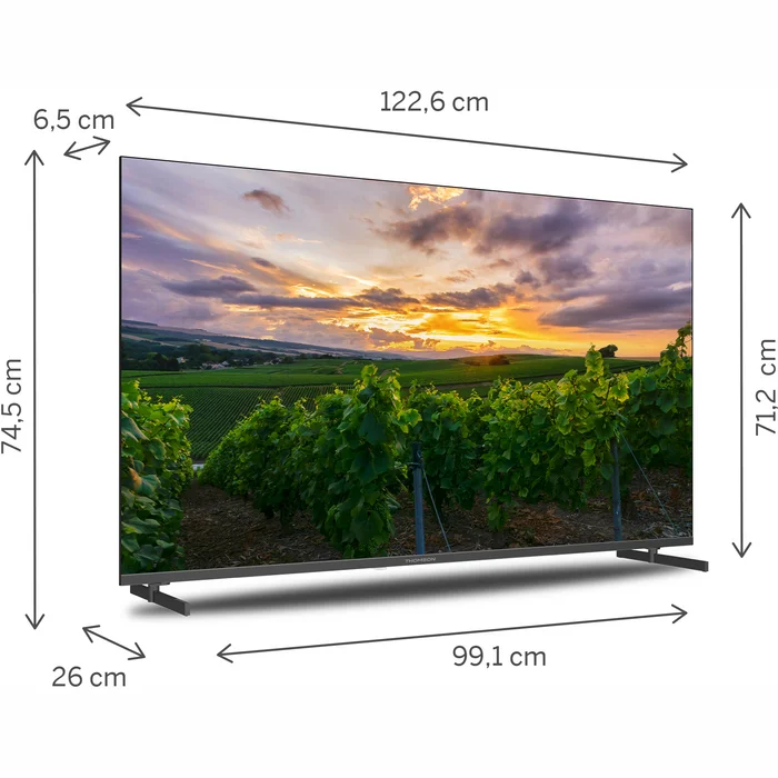 Televizors Thomson 55" UHD QLED Android TV 55QA2S13 [Mazlietots]